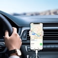 thumbnail image 4 of ZheElen Universal Cell Phone Holder Multi-functional Car Mount For All Devices Stable And Durable Alloy Silver, 4 of 6