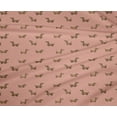 thumbnail image 4 of oneOone Polyester Lycra Fabric Dachshund Dog Print Sewing Fabric BTY 56 Inch Wide, 4 of 4