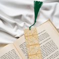 thumbnail image 6 of Kdxio World Map Print Metal Tassel Bookmarks,Perfect Gift for Art Lovers and Bookworms Metal Bookmarks for Women, 6 of 8