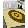 thumbnail image 3 of Ahgly Company Machine Washable Indoor Rectangle Transitional Dark Bisque Brown Area Rugs, 2' x 5', 3 of 7