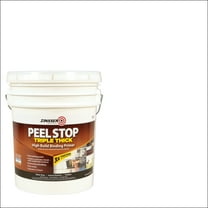 White, Zinsser Flat Peel Stop Triple Thick- 5 Gallon, 1 Pack