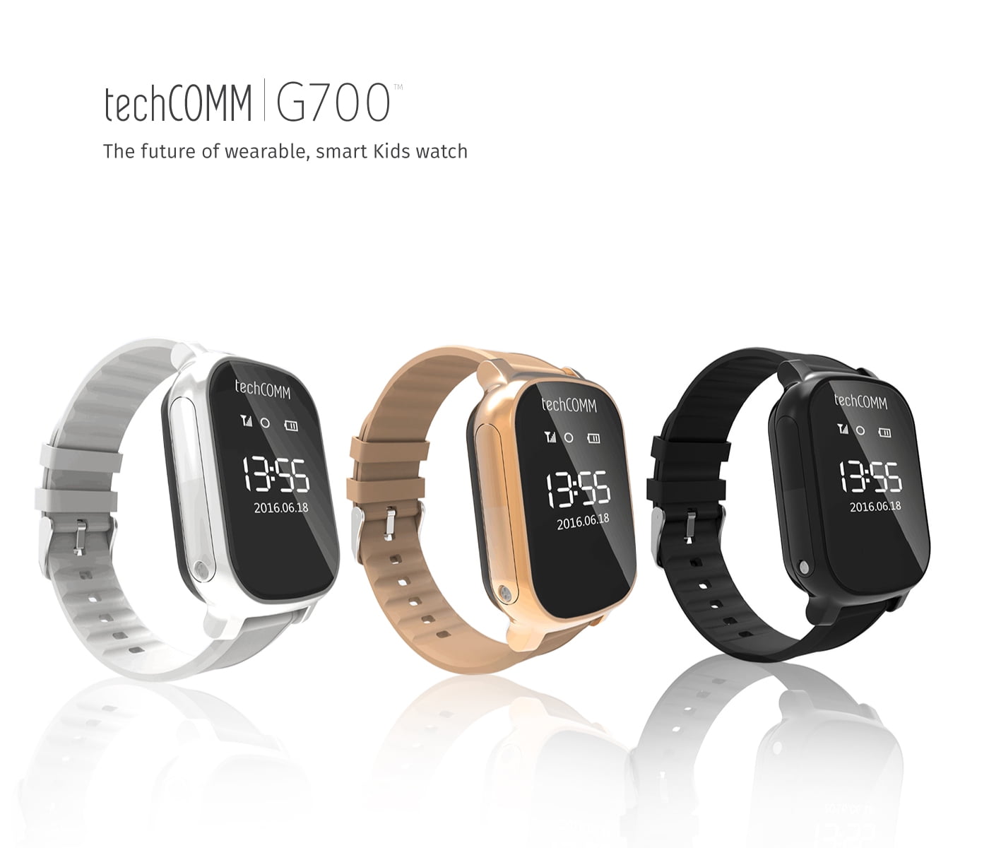 TechComm G700 Kid Tracker Watch for T-Mobile ONLY with GPS and Geofencing by TechComm