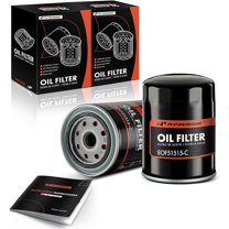 A-Premium 2-PC 10K Miles Protection Spin On Oil Filter Compatible with Ford & Toyota & Nissan & Jeep & Dodge & Lexus & Mazda & Chrysler & Lincoln & Plymouth & Mercury & Alfa Romeo & American Motors