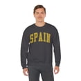 thumbnail image 6 of Spain Sweatshirt Gifts Crew Neck Shirt Long Sleeve Unisex, 6 of 7