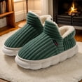 thumbnail image 4 of Pantuflas Esponjosas Botines Peludas Nube Zapatos Invierno Acogedores Antideslizantes para El Hombres Y Mujeres, 4 of 8