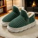 thumbnail image 4 of Pantuflas Esponjosas Botines Peludas Nube Zapatos Invierno Acogedores Antideslizantes para El Hombres Y Mujeres, 4 of 8