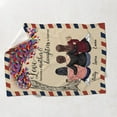 thumbnail image 4 of Love Is Forever - Gift for mom, daughter - Personalized Blanket, 4 of 7