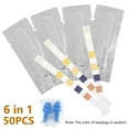 thumbnail image 4 of 6 IN 1 Test Strips Kit for Swimming Pool Water Testing  PH Test Paper   with 2 Pairs of Earplugs 100 Strips, 4 of 8