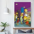 thumbnail image 5 of Simpsons Wall Hanging Painting Wall Art Canvas Paintings Posters Home Decorations 08x12inch(20x30cm), 5 of 8