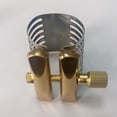 thumbnail image 2 of Saxophone Ligature Durable Metal Clip Fastener For Soprano Alto Tenor Saxophone, 2 of 5