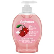 Softsoap Limited Edition Cherry Blossom Liquid Hand Soap, 7.5 oz Pump Bottle