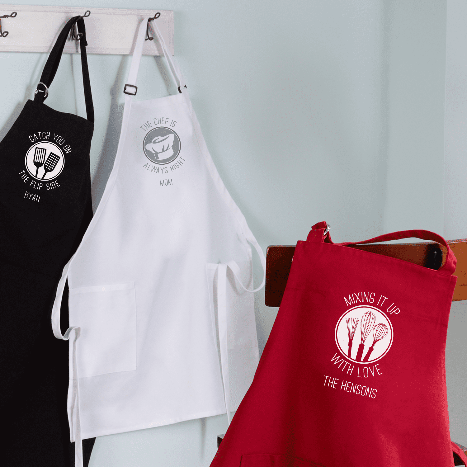 personalized chef apron