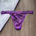 thumbnail image 3 of Tanga con letras de cristal y nombre personalizado, bragas de Bikini de encaje, Tanga de cintura baja, joyería corporal Sexy para regalo de esposa, 3 of 5