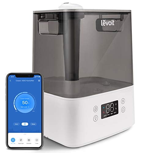 LEVOIT Cool Mist Humidifiers for Bedroom, 6L Smart WiFi Top Fill
