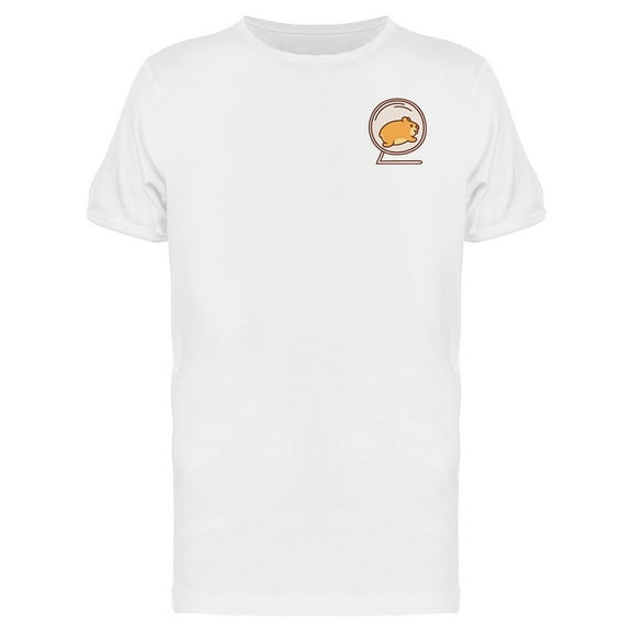 Hamster Running In Wheel Tee Men's -Image by Shutterstock