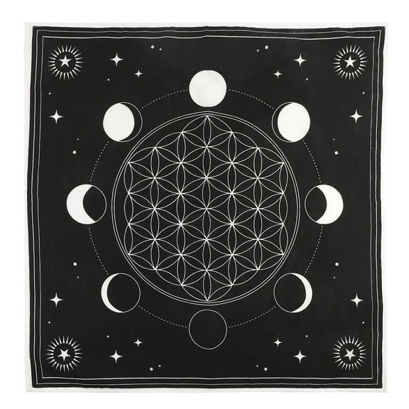 Moon Phase Altar Cloth 27.5 x 27.5 Inch
