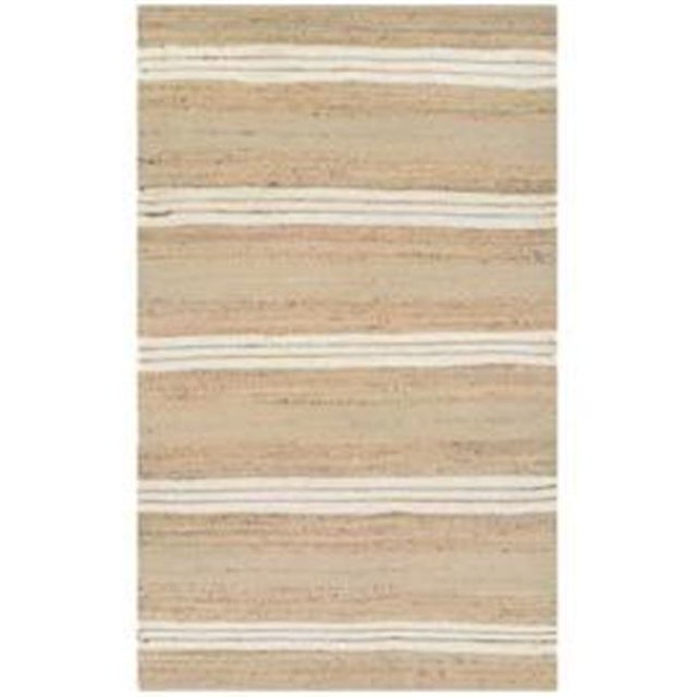 Couristan 72590343050080T 5 ft. x 8 ft. Natures Elements Ray Rug, Natural & Ivory