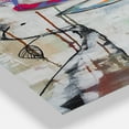 thumbnail image 2 of Designart 'Colorful Deer II' Oversized Cottage Wall Clock, 2 of 3