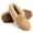 Yellow, variant on Knivor Cozy Warm Moccasin Slippers for Women with Metal Decor Slip On Closed Toe Fuzzy Slippers Non Slip Fashion Winter Loafers for Indoor Outdoor House Shoes
