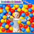 thumbnail image 5 of Ball Pit Balls for Baby and Toddler Phthalate Free BPA Free Crush Proof Plastic - Multicolored Pit Balls in Reusable Play Toys for Kids with Storage Bag, 5 of 14