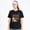 Black-38, variant on Women Teacher Shirt Teacher Life Printed T-Shirt Casual Back to School Tee Tops