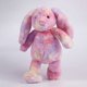 thumbnail image 5 of 1 paquete de conejito de peluche arcoíris, lindo conejo de peluche, pequeño regalo para novia, niños pequeños, niñas, niños, amigos, 12 pulgadas, 5 of 5