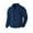 Navy, variant on APEXFWDT Men's Fuzzy Zip-Up Jacket Stand Collar Long Sleeve Plush Warm Coat Fall/Winter Cozy Outerwear,XXL,Black