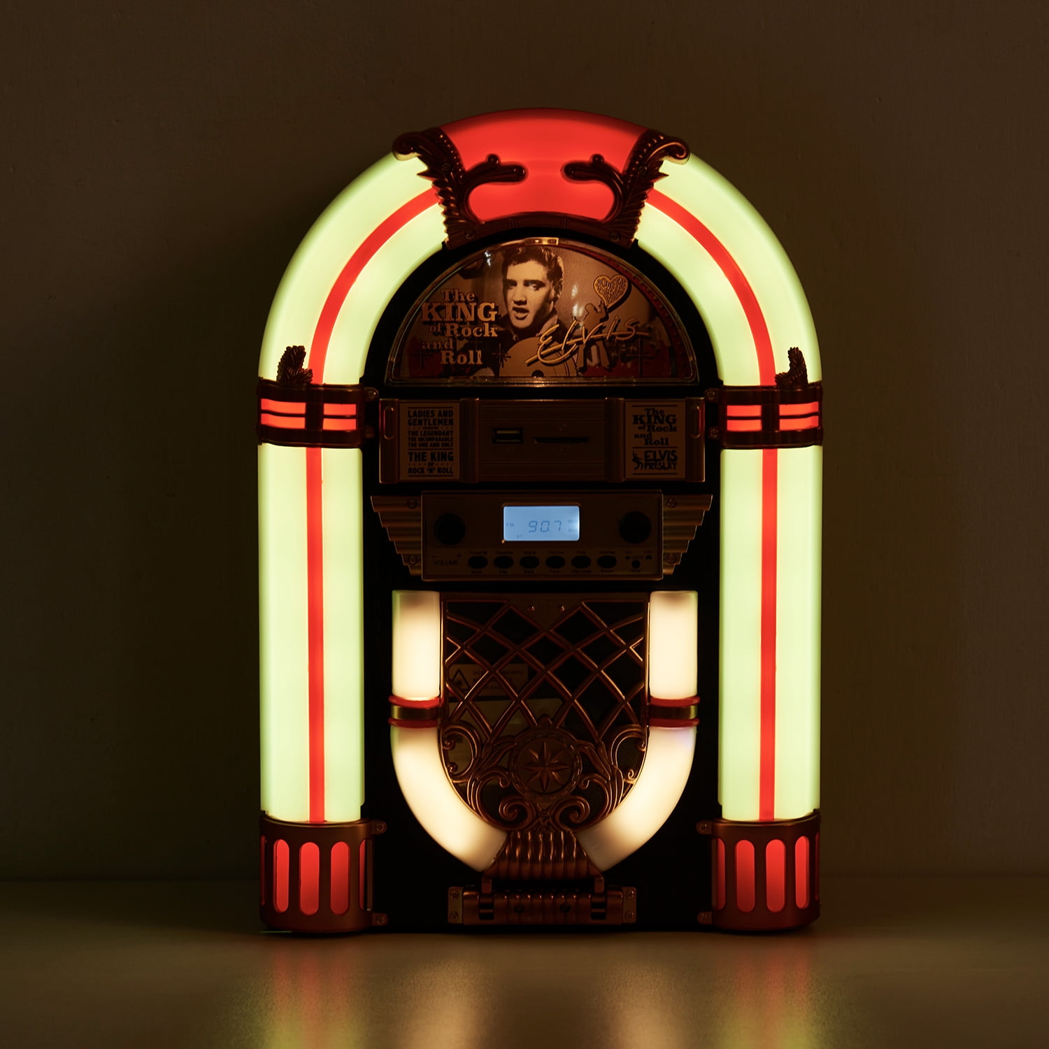 Arkrocket AR04C Bluetooth Boombox with Retro LED Lighting System