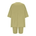 thumbnail image 3 of zanvins Ensembles pour Femmes 2024 Chandail à Col Rond Manches Longues + Pantalon, 3 of 6
