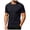 a53-Black, variant on Men's Tactical Short Sleeve T-Shirt Quick Dry Outdoor Hiking Training Army Shirts Athletic Gym Workout Tops Pink 5XL