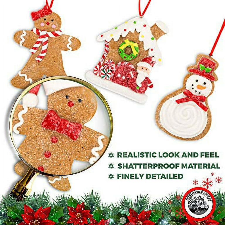 Snowman, Christmas Tree, & Gingerbread Boy Cookie Sheet