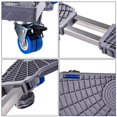 thumbnail image 6 of ZHON Mobile Roller with 4 Locking Wheels - Adjustable 20-25in Furniture Dolly Washing Machine Stand Refrigerator Base Moving Cart, 6 of 8