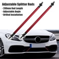 thumbnail image 1 of Unique Bargains 2pcs 200mm 7.87' Car Splitter Support Rods Adjustable Front Rear Bumper Lip Splitter Strut Rod Tie Support Bars Black, 1 of 7