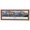 Barn Brown, variant on 48x16 Frame Brown Walnut Gold Ornate Trim Solid Wood Plein Air Picture Frame | 3 Inch Moulding