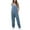 Blue, variant on Women’s Casual Denim Overall Jumpsuit – Stylish Utility Design With Adjustable Straps Comfortable Fit For Everyday Wear Base Suit Womens Romper Dress New Years Romper for Women Turtleneck for Women