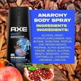 thumbnail image 2 of 6 Pack Axe Anarchy Mens Deodorant Body Spray, 150ML, 2 of 4