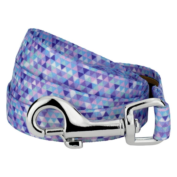 Country Brook Petz - Mermaid Mosaic Dog Leash (1/2 Inch, 6 Foot)