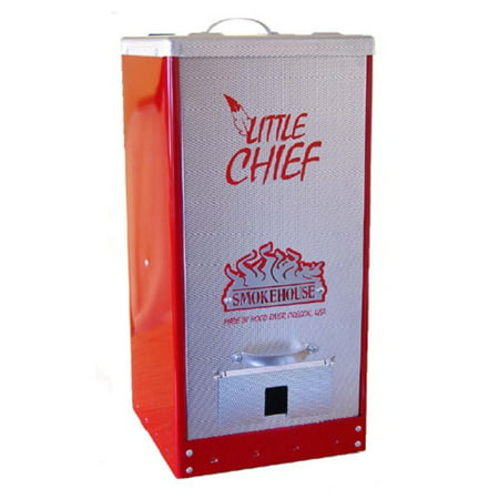 Smokehouse Little Chief 9900-RED Tuff-Coat Electric Front Load Meat (Best Meat Smoker On The Market)