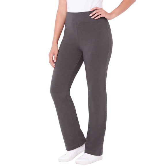 Catherines Women's Plus Size Petite Smooth Fit Pant