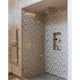 thumbnail image 7 of Rohl 100126RS1MB 1.8 GPM Single Function Rain Shower Head - Black, 7 of 7