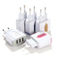 thumbnail image 3 of EU Plug Triple USB Port Wall Home Travel AC Power Charger Adapter, 3 of 3