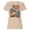 Natural, variant on Smartprints Fox at Laptop with Coffee Women's T-Shirt Off White, Cotton, L