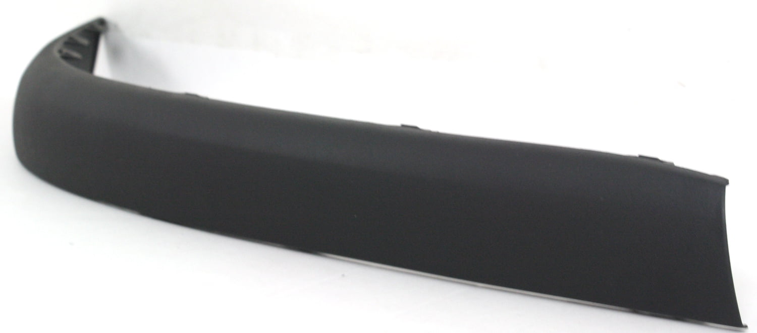Bumper Trim Compatible With 2001-2004 Volvo S60 Front, Right Passenger Side, Outer Black