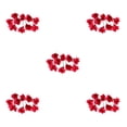 thumbnail image 1 of Cateissary 10 pack/lote decoración del hogar impresionante y fácil de limpiar flores artificiales decoración de boda elegante vino rojo Type2 NO2, 1 of 6