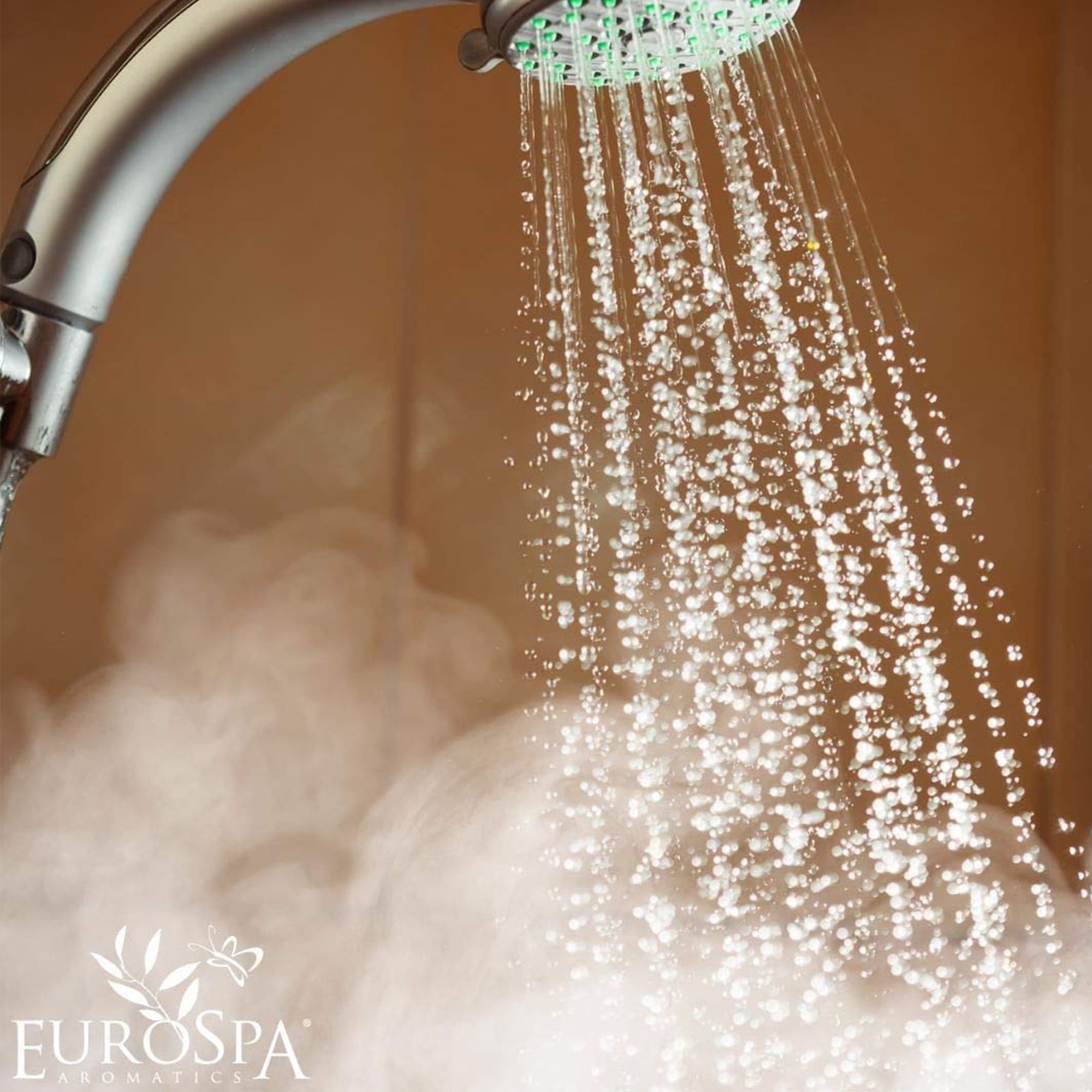 EuroSpa Aromatics Pure Eucalyptus Oil Shower Mist Spray Aromatherapy 2 Oz, 2-Pack