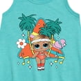 thumbnail image 2 of LOL Surprise! Dolls - Boogie Babe - Retro Style with Palm Trees - Toddler & Youth Girls A-line Dress, 2 of 4