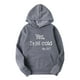 thumbnail image 1 of Sudadera con capucha para hombre, informal, con estampado, de manga larga, tipo blusa, 1 of 6