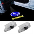 thumbnail image 1 of luces de bienvenida para Subaru BRZ Forester Outback Legacy Impreza Tribeca XV, proyector láser LED, luz de puerta con logotipo, luz de calle estilo C, 1 of 3