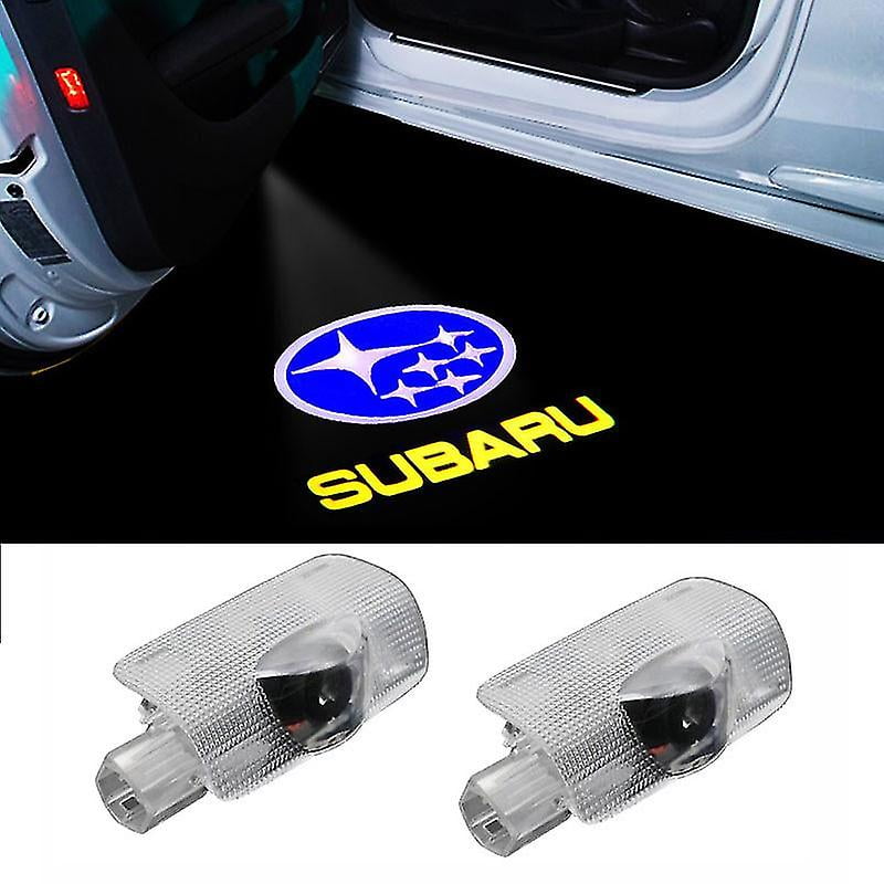 Qianli 2pcs Welcome Lights For Subaru Brz Forester Outback Legacy Impreza Tribeca Xv Led Projector Light Logo Door Light Floor Lamp C Style Walmart