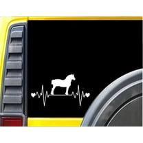 EZ-Stik Draft Horse Lifeline J357 8.5 inch Wide Sticker Decal